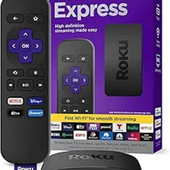 HD Roku Streaming Device with Standard Remote (no TV controls), Free & Live TV - Picture 7 of 7